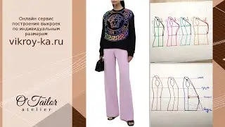 Особенности фигуры и формирование вытачек на выкройках