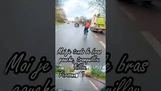 Velotaf 580 Le camion a choisi la piste cyclable