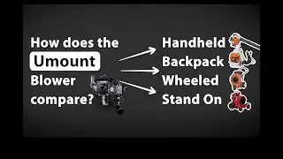 Umount Blower vs Backpack, Walk-Behind, Stand On, or Handheld Blower ?