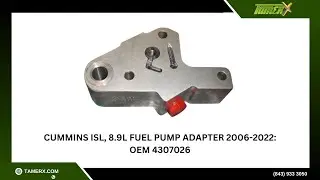 Cummins ISL, 8.9L Fuel Pump Adapter 2006-2022: OEM 4307026