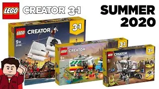 LEGO Creator 3 in 1 2020 Summer Sets Revealed - MORE Pirates Sets!!!