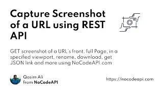 Capture Screenshot of any URL using REST API