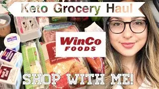 KETO GROCERY HAUL | Shop With Me! Affordable Budget Friendly Winco Foods Healthy Groceries Trip!