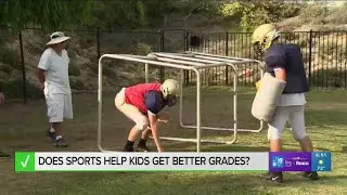 VERIFY: Does sports help kids get better grades?