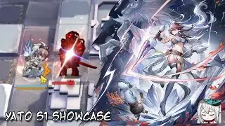 [Arknights] +100 Attack Speed and Double Hit is Crazy - Yato Alter S1 Showcase