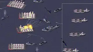Red Alert Ultimate Duel! Dreadnought vs Aircraft Carrier！ -Red Alert2