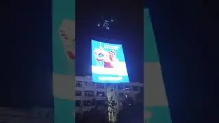 Next Level ads advertisements using Drone and LED Mat #shorts #airshow #droneshow #drone