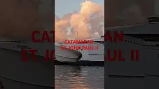 BIG CATAMARAN ST.JOHN PAUL II MADE IN BALAMBAN CEBU PHILIPPINES