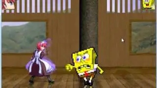 MUGEN Hisui vs Spongebob