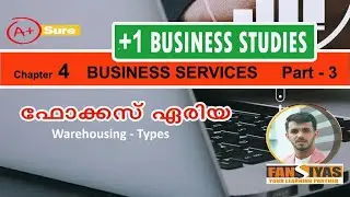 Plus One Business Studies Focus Area 2021 | Chapter 2. Business Services Part 3