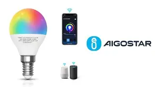 Bombilla led inteligente con wifi Aigostar