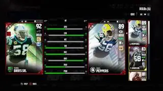 TOTW WEEK 9 FEAT. 92 THOMAS DAVIS SR.! Mut 17 TOTW Overview| Madden 17 Ultimate Team