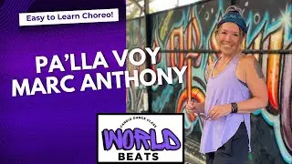 🔥 Pa&rsquo;lla Voy &ndash; Marc Anthony | Salsa Routine | Choreo Inspired by Zumba Suzy | World Beats
