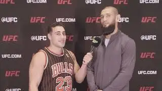 Khamzat Chimaev on Dricus&rsquo; Weaknesses, 5-on-1 Wrestling & Twitter Beef | UFC 319