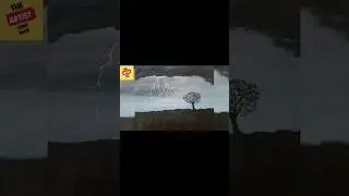 Mesmerizing Lightning Sky Art | Time-Lapse #shorts