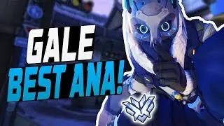 GALE BEST ANA! 30 ELIMS! [ OVERWATCH SEASON 8 TOP 500 ]