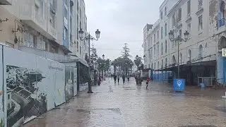 العرائش اللحظة مطر 🌧🌧🔴