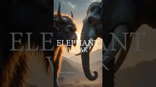 Hybrid Ideas: Elephant Vs Yak. Mind Blowing Creatures, Incredible Animals Hybrid Fusion. AI Beasts
