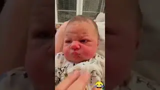 Cute baby boy angry face #baby #babyfunny #beautifulbaby #cutebaby #babiez #shorts