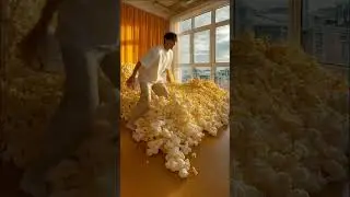 Popcorn bed #vlog #trending #youtube #foryou #shorts #viral #video #foryoupage #satisfying