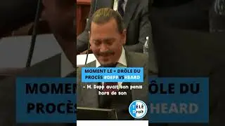 📺 Le moment le plus dr&ocirc;le du proc&egrave;s entre Amber Heard et #Depp en 🇫🇷