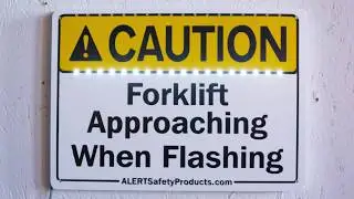 Active LED Sign ALERT