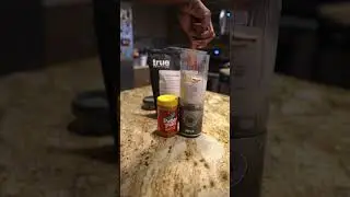High Protein Breakfast Smoothie with the Ninja Blast Max #healthy #delicious