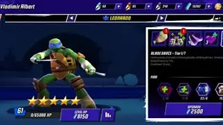TMNT Legends Maxed Out Nick Leonardo