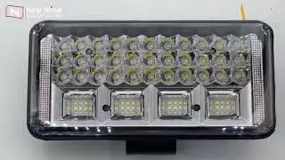 7-inch LED work light = night off-road cheat code 🚙💡 Fits trucks/cars&mdash;bright AF. #offroadgear