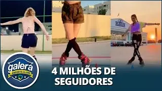 Andressa Fontineli: a patinadora fen&ocirc;meno na internet