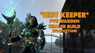 ESO - Хранитель истории - Билд целителя для PVE (Камень ярости)