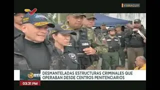 Gobierno toma cárcel La Cuarta en San Felipe, estado Yaracuy, 10 noviembre 2023