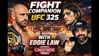 UFC 325 Main Card Fight Companion LIVE presented by CagesidePress.com