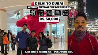 The Real Attraction After Burj Khalifa &mdash; Gold Man Nitin Sharma!