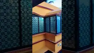 golden glass slyding