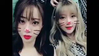 170919 나인뮤지스 경리 인스타그램 with.금조