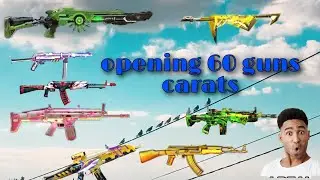 Opening all guns carates in one spin permanent gun skin Top up in subscribers account 😯😯😯😯😯 HEADSHOT