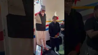 Amitabh bachchan with amitabh shashikant pedwal #shorts #youtubeshorts #amitabhbachchan