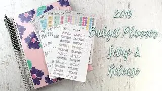 2019 Budget Planner Setup and Budget Release