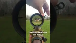 Shooting with the Vortex Razer HD GEN III 1-10X24