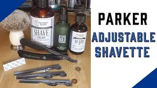 💈 AJDUSTABLE SHAVETTE?!?! How to shave beard lines💈