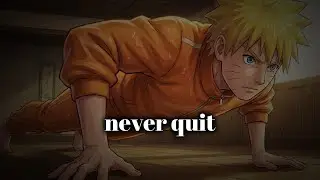 Winners never quit - Anime Motivation