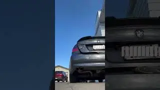 E90 328xi Muffler + Secondary Cat Delete (Tail light testing)