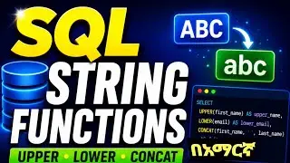 SQL String Functions Explained | UPPER, LOWER, CONCAT & More | MySQL