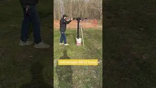 I built a turret out of my AR-15 | #gun #ar15 #turret #tripod #sentry