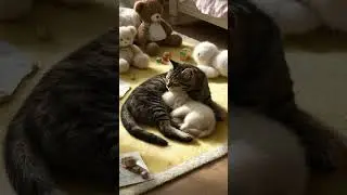 Sweetest Cat Cuddles Kitten