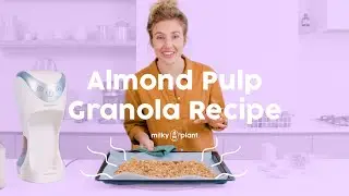 Almond Pulp Granola Recipe - Milky Plant - Vegan Recipes
