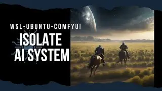Safe AI Workspace! Isolate Your System with ComfyUI & WSL - Step by step guide.