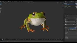 Frog (Rigged in Blender, Auto Rig Pro)