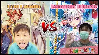 [Meekhao] Cardfight Vanguard (V-Standard) - New Years Card Battle - Gold Paladin VS Bermuda Triangle